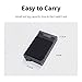 Pop Up Wallet Automatic Leather Slim Credit Card Holder (Black)