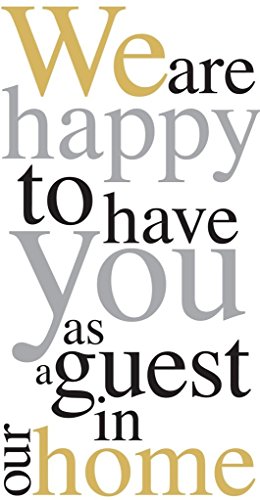 Papier 3 plis Happy to have You pour accueillir vos proches avec soin