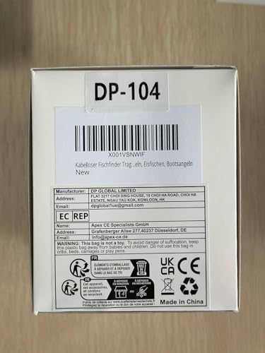 Wireless Fish Finder Portable Fishfinder Sonar Sensor 147feet Depth Detection Rechargeable Depth Finders Kayak Fishing Accessories for Sea Fishing, Ice Fishing, Boat Fishing - Image 11