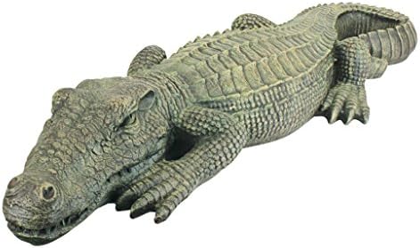 Design Toscano The Swamp Beast Crocodile Garden Sculpture