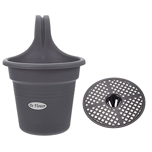 Yardwe Geländertopf Balkon Geländerkasten Hängetopf Balkongeländer...