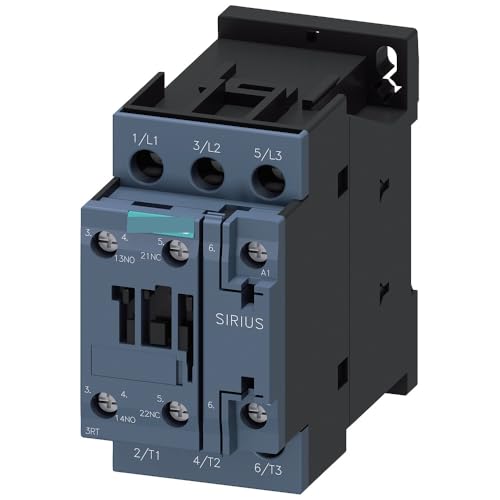 Contacteur 36V CA 50Hz 3RT6024-1AG00 triphasé 5.5kW avec contacts 1NO+1NF