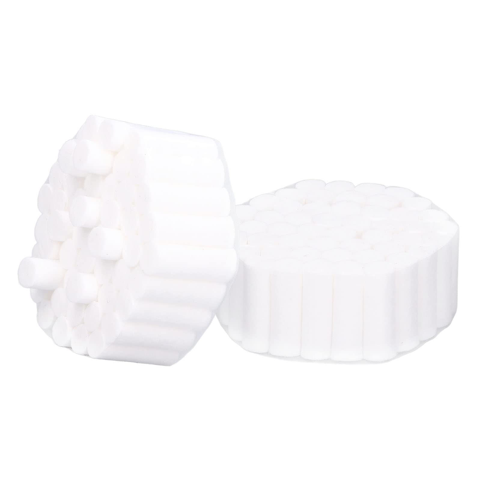 Nasal Nose Stopper - Nampons for Nose Bleeds - Dental Cotton Rolls - 100% High Absorbent Rolled Cotton for Mouth and Nose - 100 Pack