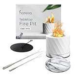 Tabletop Fire Pit, Indoor Fire Pit Bowl, Smokeless Fire Pit, Home Smores Maker, Mini Personal Firepl