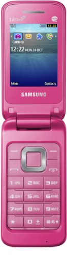 Samsung La Fleur C3520i Flip Mobile Phone (6.1 cm (2.4-Inch) Display, 1.3 Megapixel Camera)