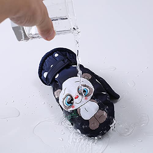 Guanti da sci invernali per bambini, guanti da