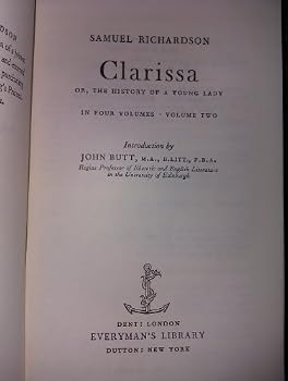Clarissa Harlowe -or- The History of a Young Lady: Volume 2