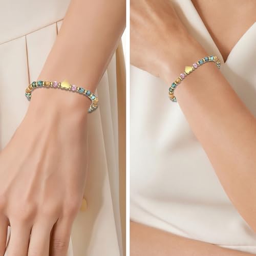 LUNADORN Inspirational Friendship Bracelets for Women – Healing Natural Stone Bracelets Thinking of You Get Well Soon Gifts for Women, Sister and Friends on Mother's Day, Celebrations, Birthdays, Stocking Stuffers by LUNADORN - Image 7