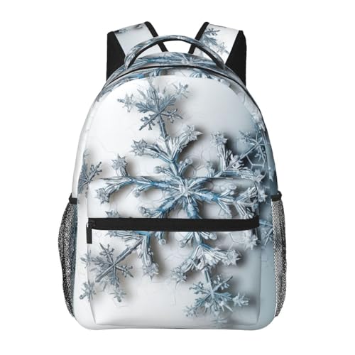 Sac à dos voyage ordinateur portable flocon transparent pour vos weekends