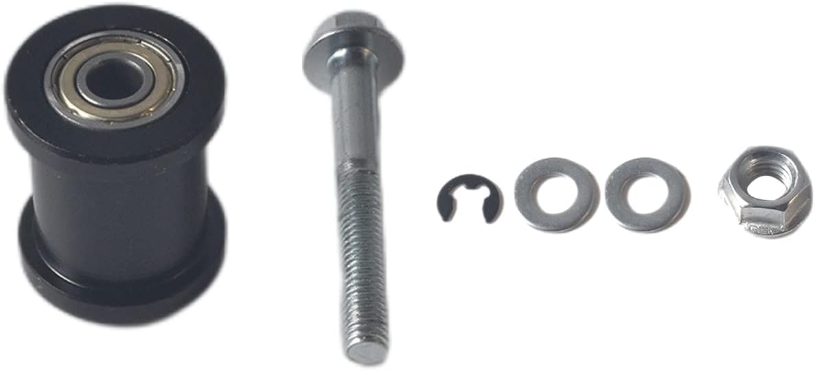 Mini Bike Chain Tensioner & Bracket & 420 Chain 132 Links with Master Link fit for Coleman CT200U BT200X CT200U-EX For Predator 212cc 196cc 6.5HP Engine Mini Bike Parts