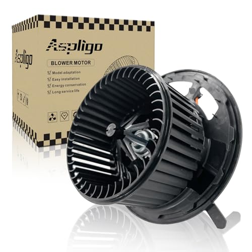 Aspligo 700218 - Conjunto de ventilador de motor de ventilador de CA para BMW 325i 325xi 330i 330xi 2006 328i 335i 2007-2013, 328xi 335xi 2007 2008, 335d 2009-2011 ,335is 2011-2013, 28i 2008-2013, 35i