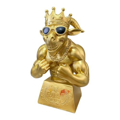 Figura de cabra de oficina musculosa, el autoregalo motivacional para tu mesa de trabajo