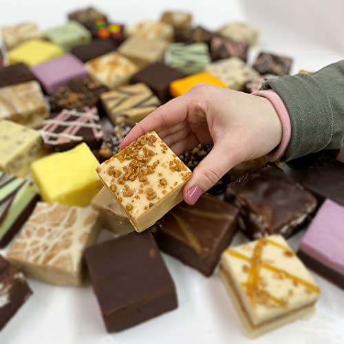 Valley Fudge, Salted Caramel Toffee, Fresh Artisan Fudge, Real Butter, Gourmet Candy, Half Pound Package #TOP1