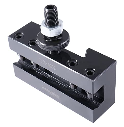 Image of Accusize Industrial Tools Style Cxa Boring, Turning and Facing Quick Change Tool Post Holder for 3 /4'' Tools, Style No 2, 0250-0302