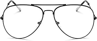 Aviation gold Frame Sunglasses Female Classic Eyeglasses Transparent Clear Lens Optical Women Men glasses Pilot Style