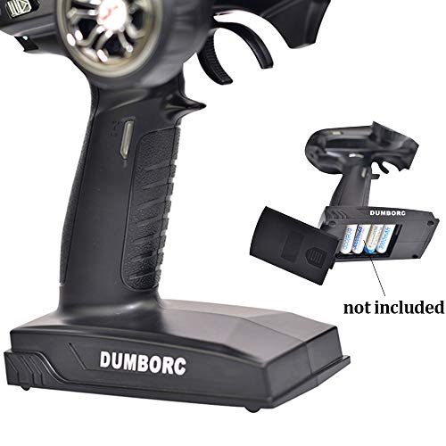 Dumborc-X6 2.4Ghz 6 Channel Rc Transmitter With Gyro Inside Receiver Low Power Alarm And Out Of Control Protections Radio Controller For Remote Car /Boat/Tank Mixed Mode Remote Controller #TOP2