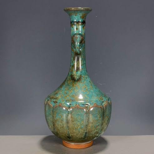 蒔絵琺瑯の六方花瓶 景徳鎮 陶磁器 装飾品 現代工芸品 美術品 置物 蒔絵琺瑯の六方花瓶 景徳鎮 陶磁器 装飾品 現代工芸品 美術品