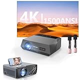 Daylight Auto Focus 4K Projector Home Theater Karaoke with Portable 5G WiFi Projector -  ZCGIOBN