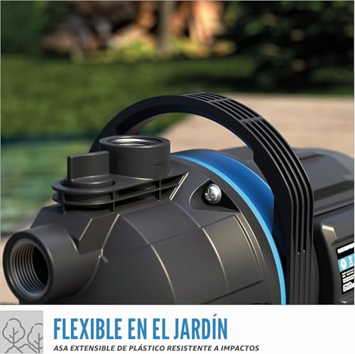 Miniatura 6 de Güde Bomba De Jardín Gp 6035 600 W, Caudal Máx. 3200 L H, Altura De Aspiración Hasta 7 M, Rosca De Conexión De 1 Ig, Bomba Jet Para Riego De Jardín