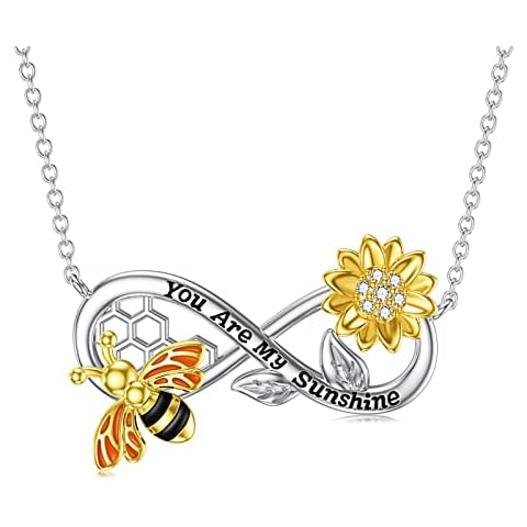RMREWY Sister Necklace 925 Sterling Silver Always My Sister Forever My Friends Necklace Infinity Love Pendant Friendship Jewelry Birthday Gift for Women Sister, Sterling Silver, sterling silver Cover