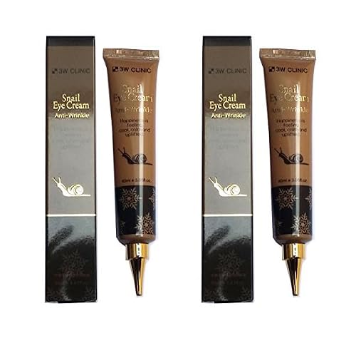 EKEL [3W CLINIC] Snail Eye Cream 40ml X 2ea/Elasticity, moisturizing/Korea Made