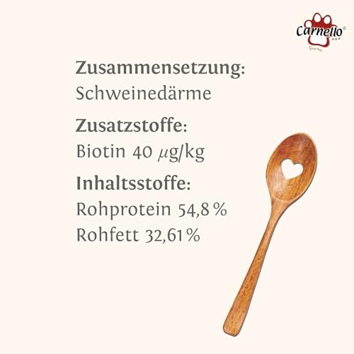 Carnello Katzenspaghetti – Katzen Leckerlies, Sticks, Snacks, Kaustangen – Gesundheitsprodukte für Katzen (3 x 30g)