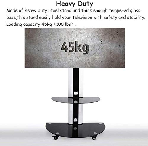 Soporte móvil para TV 32-60", carga 45 kg miniatura 4