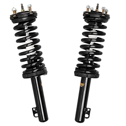 Oredy Pair Front Struts W/Coil Spring Assembly Replacement For Jeep 2006-2010 Commander 2005-2010 Grand Cherokee - 171377L 171377R #TOP1