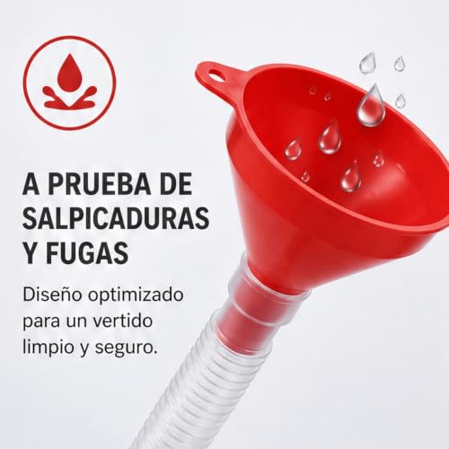 Embudo para gasolina 14 Imagen adicional