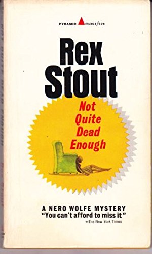 Not Quite Dead Enough B000H9X4QG Book Cover