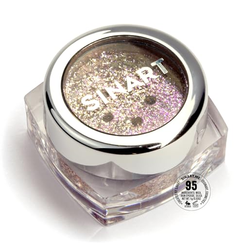 SINART Glitter Eyeshadow, Eye Makeup, Eyeshadow Powder Glitter, STAR POWDER Shine and shimmer, NO Animal Testing & Cruelty Free 1g/ 0.03OZ (95)