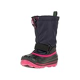 Kamik Mädchen Waterbug8g Winterstiefel, Blau (Navy/Rose-Marine/Rose Nro), 35 EU