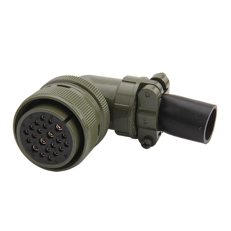 Conector aviación estándar militar MS5015 22 pines miniatura 1