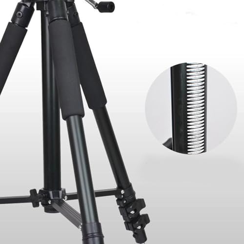 Trípode giratorio con cabezal de metal para peinado de pelucas 7