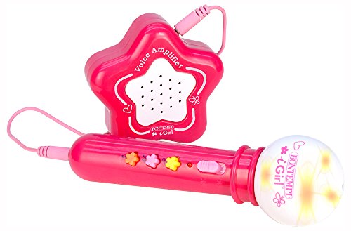 Bontempi- Micro + Amplificateur, 424171, Rose