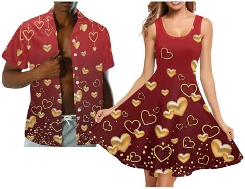 Hawaii Matching Couple Outfits Husband and Wife Clothing Fashiona...