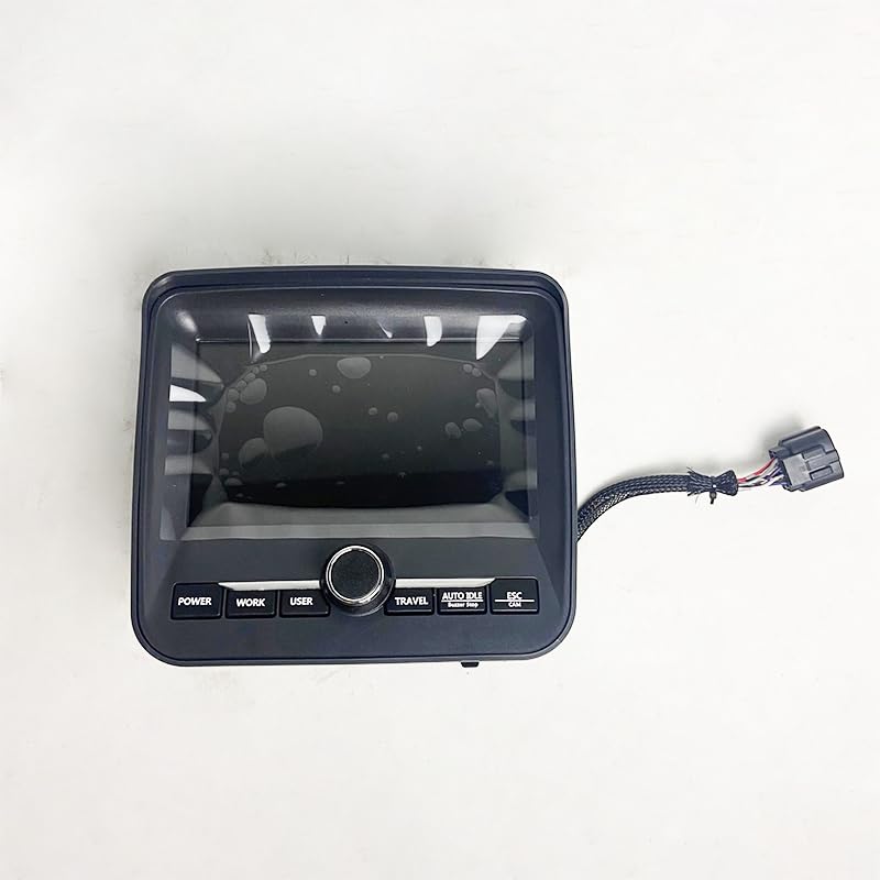 Image of 21Q6-33401 21Q633401 Monitor Fits for Hyundai R-9 Series R220-9S R220-9 R200-9 R250LC-9 R220LC-9S Replacement Excavator Parts