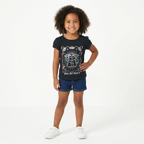 Image of STAR WARS Grogu Girls Short Sleeve T-Shirt for Big Kids