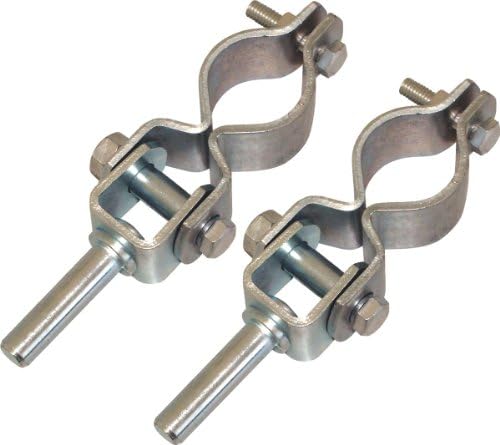 SeaSense Clamp On Heavy Duty Oar Locks,Silver image 2