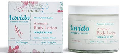 Lavido - Natural Aromatic Body Lotion (Patchouli) (8.4 fl oz | 250 ml) | Clean, Non-Toxic Skincare