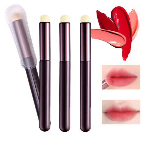 Lip Brush Lip Smudge Brush With Cap Lip Makeup Brush Multi-Purpose Makeup Blending Brush For Home And Travel #TOP5
