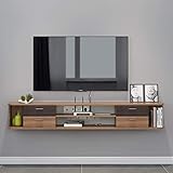 【AMPIAMENTE UTILIZZATO】: lo scaffale può essere utilizzato per accessori TV, box TV router WiFi, set-top box e altri accessori TV. È adatto a qualsiasi punto della casa, inclusi soggiorno, studio, camera da letto, corridoio, bagno, sala multimediale, cucina e balcone.