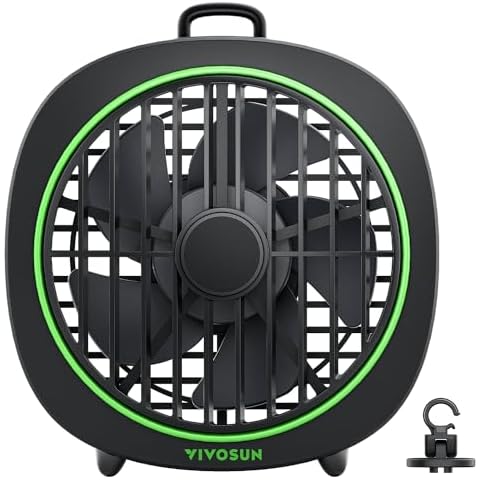 VIVOSUN AeroWave D4 Clip Fan with Adjustable Hook Cover