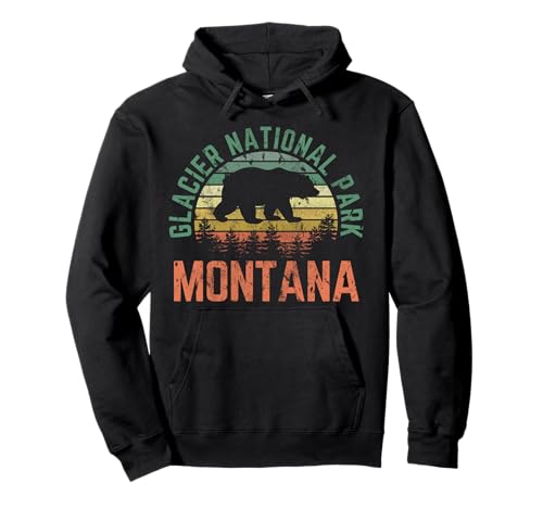 Glacier National Park Pullover Hoodie