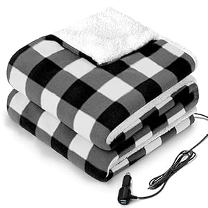 Sealy 12-Volt Heated Car Blanket wi...