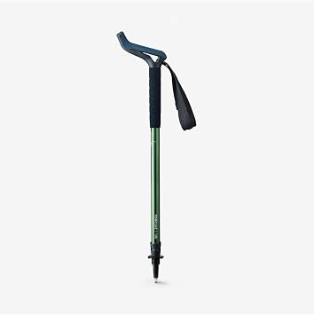 Decathlon Doğada Yürüyüş Batonu - Yeşil Forclaz 3 Teleskopik Parça Push Pin 90/95/100/105/110 cm Meridyendukk Tek Ebat