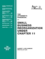 The Attorney's Handbook on Small Business Reorganization Under Chapter 11 1880730340 Book Cover