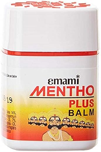 Emami Mentho Plus Balm - 9 ml - [Pack of 4]