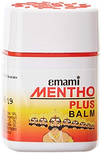 Emami Mentho Plus Balm - 9 ml - [Pack of 4]