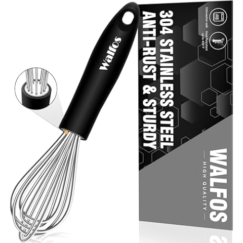 Walfos Stainless Steel Balloon Whisk for Cooking Cover